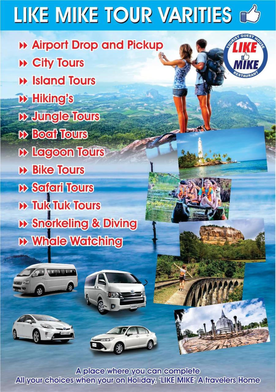 נגומבו Like Mike Tourist Guest House & Restaurant מראה חיצוני תמונה